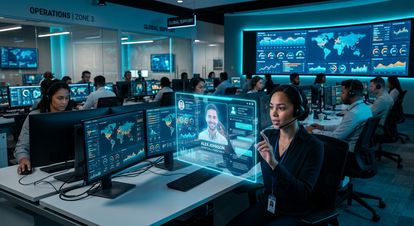Data-Driven AI Call Center Training: Cutting Ramp Time by 40%